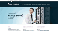 Desktop Screenshot of hostime.cz